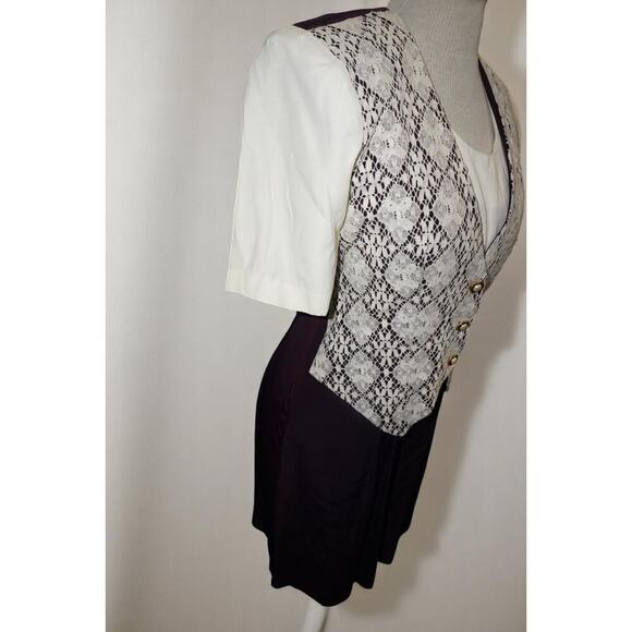 Vintage Petite Sophisticate Lace Overlay Dress – Size 2 – NWT - Picture 2 of 13